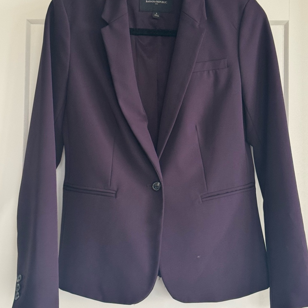 Women's Purple Blazer